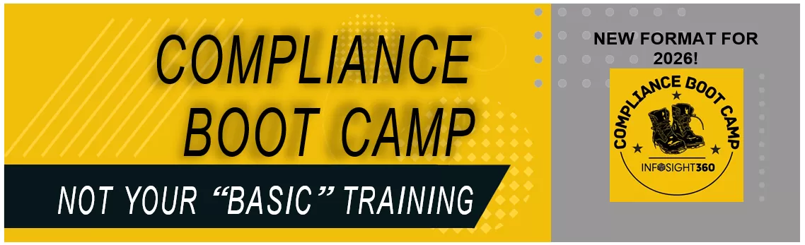 Compliance Boot Camp 2026 Banner